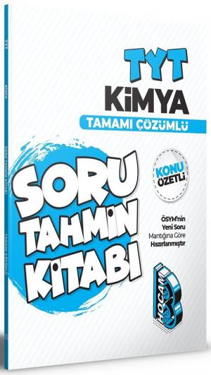 TYT Kimya Konu Özetli ve Tamamı Çözümlü Soru Tahmin Kitabı YKS Fotokopi