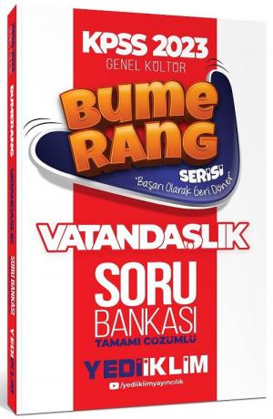 Vatandaşlık Bumerang Soru Bankası YKS Fotokopi