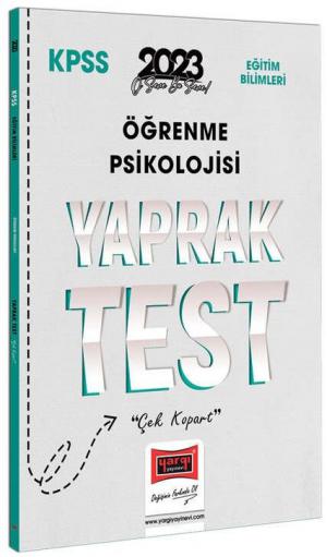 Öğrenme Psikolojisi Yaprak Test YKS Fotokopi