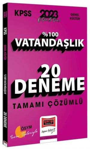 %100 Vatandaşlık Tamamı Çözümlü 20 Deneme YKS Fotokopi