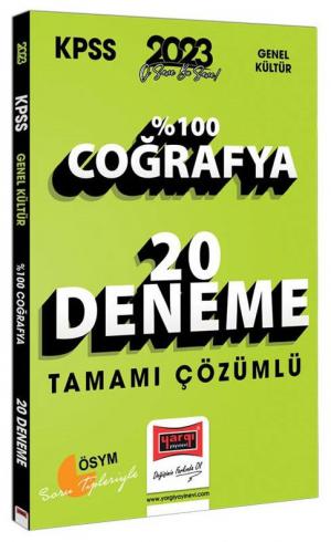 %100 Coğrafya Tamamı Çözümlü 20 Deneme YKS Fotokopi