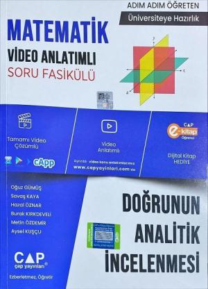 GEOMETRİ VİDEO ANLATIMLI SORU FASİKÜLÜ DOĞRUNUN ANALİTİK İNCELENMESİ YKS Fotokopi