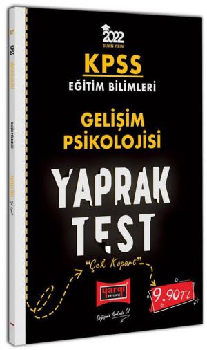 GELİŞİM PSİKOLOJİSİ YAPRAK TEST YKS Fotokopi