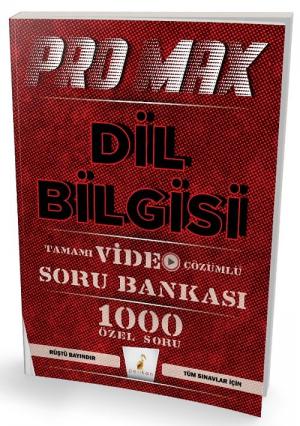 Promax Dil Bilgisi Tamamı Video Çözümlü Soru Bankası YKS Fotokopi