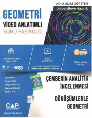 GEOMETRİ VİDEO ANLATIMLI SORU FASİKÜLÜ ÇEMBERİN ANALİTİK İNCELENMESİ - DÖNÜŞÜMLERLE GEOMETRİ YKS Fotokopi