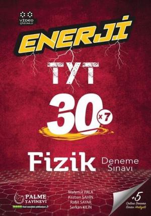 TYT Fizik Enerji 30 Deneme Sınavı YKS Fotokopi