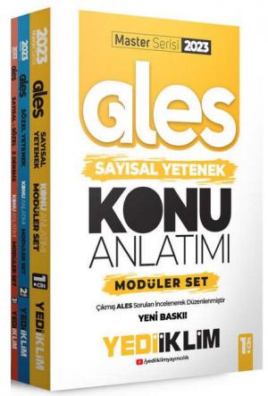 Master Serisi Ales Konu Anlatımlı Modüler Set 3 Cilt (Sayısal Yet. - Sözel Yet. - 5 Deneme) YKS Fotokopi