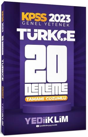 Türkçe Tamamı Çözümlü 20 Deneme YKS Fotokopi