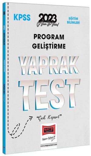 Program Geliştirme Yaprak Test YKS Fotokopi