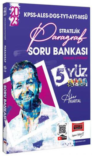 5 Yüz Tamamı Çözümlü Stratejik Paragraf Soru Bankası YKS Fotokopi