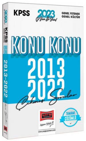 GY GK 2013-2022 Konu Konu Çıkmış Sorular ve Çözümleri YKS Fotokopi