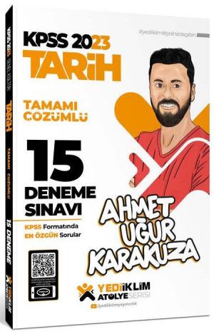 Atölye Serisi Tarih Tamamı Çözümlü 15 Deneme Sınavı YKS Fotokopi