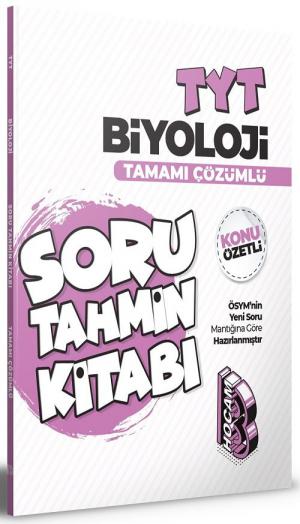 TYT Biyoloji Konu Özetli ve Tamamı Çözümlü Soru Tahmin Kitabı YKS Fotokopi