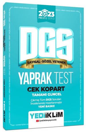 DGS Çek Kopart Yaprak Test YKS Fotokopi