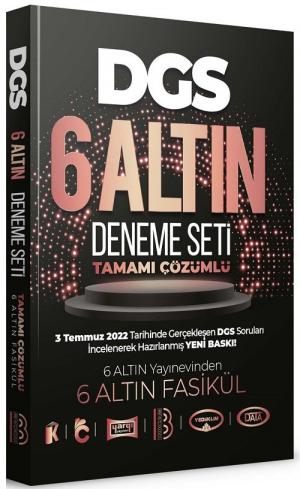 DGS Tamamı Çözümlü 6 Altın Deneme Seti YKS Fotokopi