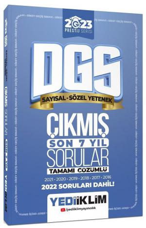 DGS Tamamı Çözümü Son 7 Yıl Çıkmış Sorular (2016-2022) YKS Fotokopi