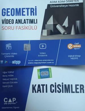 GEOMETRİ VİDEO ANLATIMLI SORU FASİKÜLÜ KATI CİSİMLER YKS Fotokopi