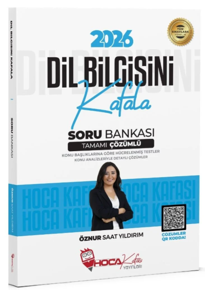 2026 Dil Bilgisini Kafala Soru Bankası Çözümlü - Öznur Saat Yıldırım Hoca Kafası Yayınları YKS Fotokopi