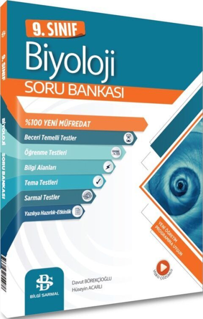 9. Sınıf Biyoloji Soru Bankası Bilgi Sarmal Yayınları YKS Fotokopi