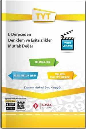 TYT 1. Dereceden Denklem ve Eşitsizlikler Mutlak Değer Sonuç Yayınları YKS Fotokopi