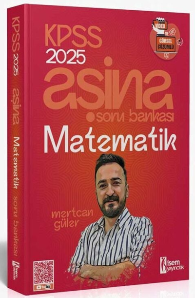 2025 KPSS Matematik Aşina Soru Bankası Çözümlü İsem Yayınları YKS Fotokopi