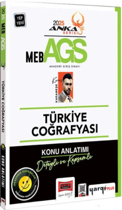 2025 MEB-AGS Türkiye Coğrafyası Konu Anlatımı Anka Serisi Yargı Yayınları YKS Fotokopi