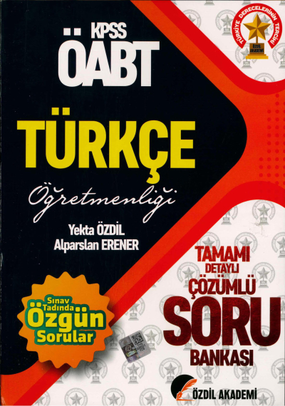 YEKTA ÖZDİL - ALPARSLAN ERENER TAMAMI DETAYLI ÇÖZÜMLÜ SORU BANKASI YKS Fotokopi