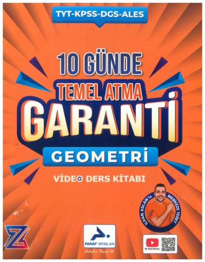 Z Takım Geometri 10 Günde Temel Atma Garanti Paraf Yayınları YKS Fotokopi