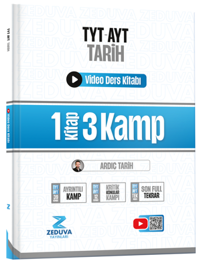 YKS TYT AYT Ardıç Tarih Video Ders Kitabı Zeduva Yayınları YKS Fotokopi