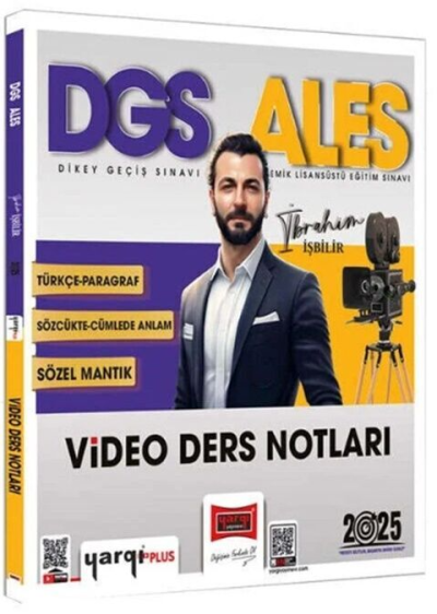 2025 DGS ALES Türkçe-Paragraf Sözcükte-Anlam Sözel Mantık Video Ders Notları Yargı Yayınları YKS Fotokopi
