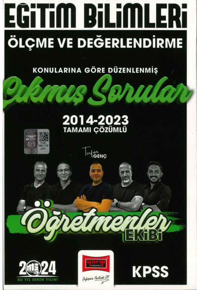 ÖLÇME VE DEĞERLENDİRME 2014-2023 TAMAMI ÇÖZÜMLÜ ÇIKMIŞ SORULAR (ÖĞRETMENLER EKİBİ) YKS Fotokopi