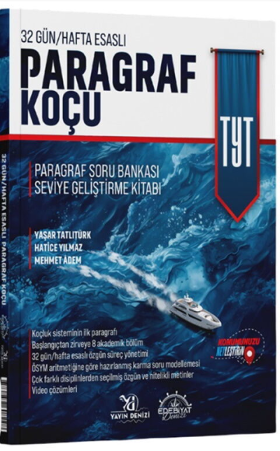 TYT Paragraf Koçu Soru Bankası Edebiyat Denizi YKS Fotokopi