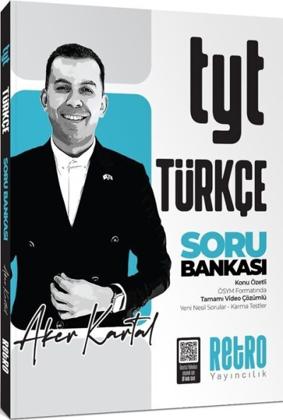 2026 Model TYT Aker Kartal Türkçe Soru Bankası Retro Yayın YKS Fotokopi