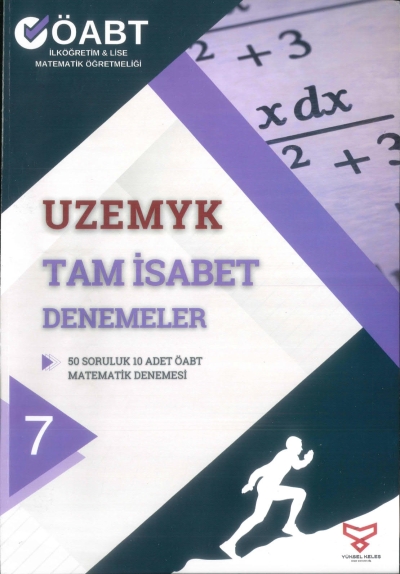 UZEMYK Tam İsabet Denemeler 50x10 İlköğretim Lise Mat Öğretmenliği Yüksel Keleş YKS Fotokopi