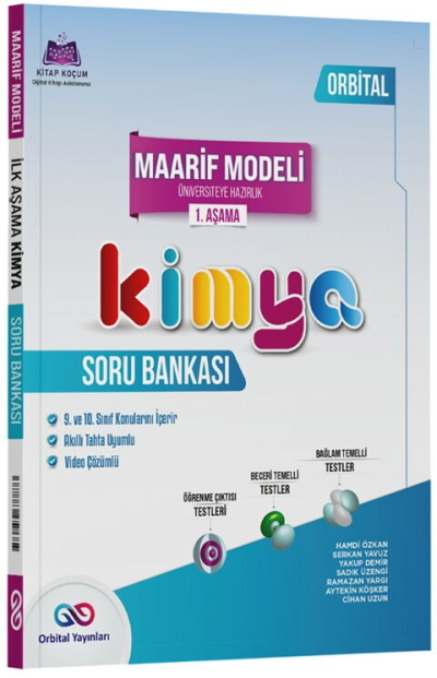 TYT Kimya Maarif Modeli 1. Aşama Soru Bankası Orbital Yayınları YKS Fotokopi