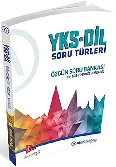 YKS-DİL SORU TÜRLERİ ÖZGÜN SORU BANKASI YDS-YÖKDİL-YKS DİL YKS Fotokopi