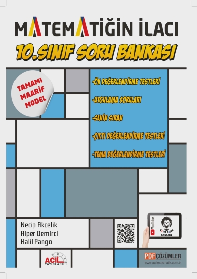 10. Sınıf Matematiğin İlacı Soru Bankası Acil Yayınları YKS Fotokopi