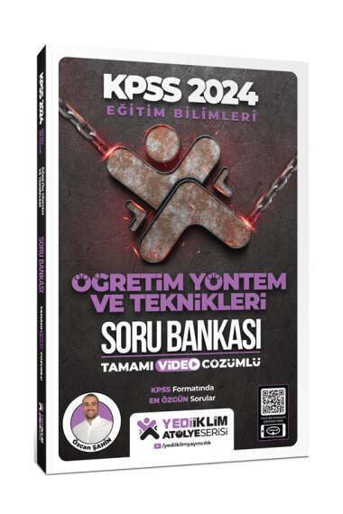 2024 Eğitim Bilimleri Atölye Serisi Öğretim Yöntem Ve Teknikleri Tamamı Video Çözümlü Soru Bankası YKS Fotokopi
