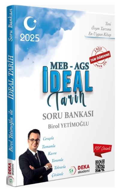 2025 MEB-AGS İdeal Tarih Soru Bankası Çözümlü Deka Akademi Yayınları YKS Fotokopi