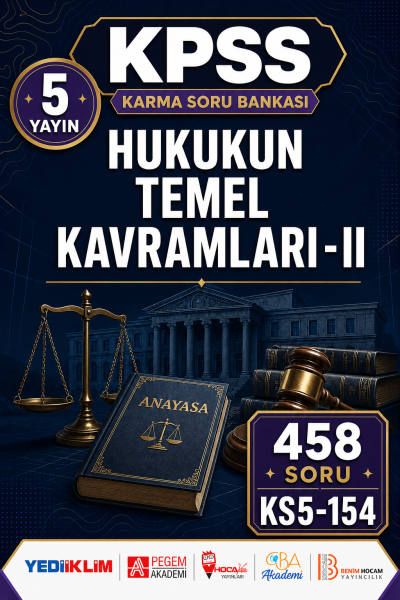 Hukukun Temel Kavramları - II 5 Yayın 458 Soru