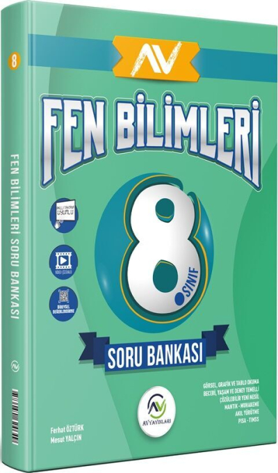 8. Sınıf LGS Fen Bilimleri Soru Bankası Av Yayınları YKS Fotokopi