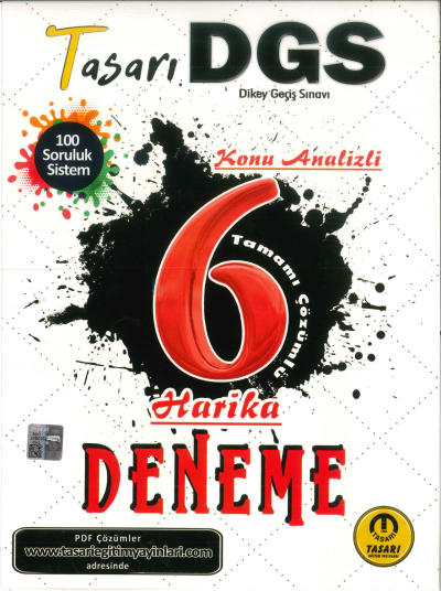 DGS KONU 6 HARİKA DENEME KONU ANALİZLİ YKS Fotokopi