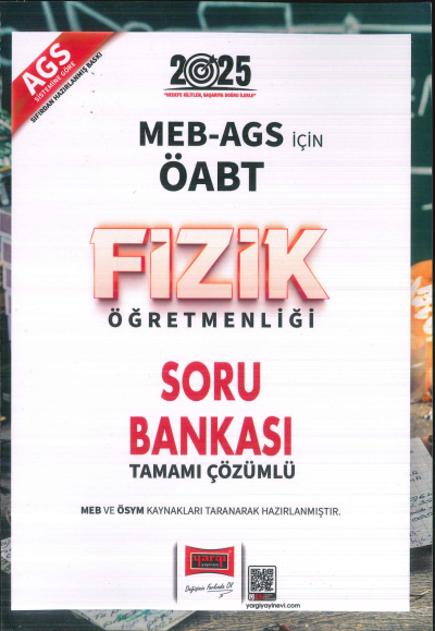 2025 MEB AGS ÖABT Fizik Öğretmenliği Soru Bankası Yargı Yayınları YKS Fotokopi
