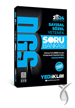 2024 DGS Sayısal-Sözel Yetenek Soru Bankası YKS Fotokopi