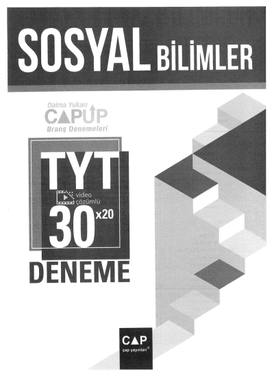 TYT Sosyal Bilimler 30 x 20 Up Deneme YKS Fotokopi