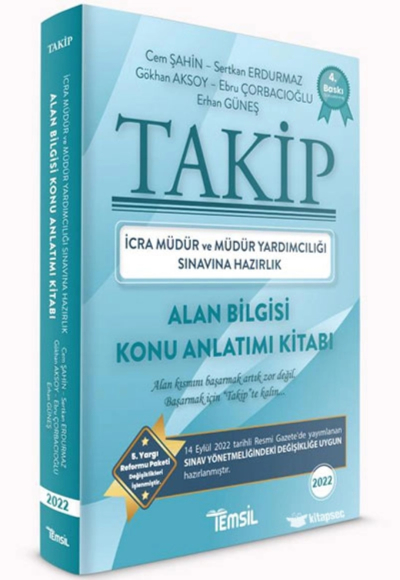 İCRA MÜDÜRLÜĞÜ SINAVI ALAN BİLGİSİ KONU ANLATIMI YKS Fotokopi