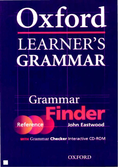 Oxford Learner's Grammar Grammar Finder YKS Fotokopi