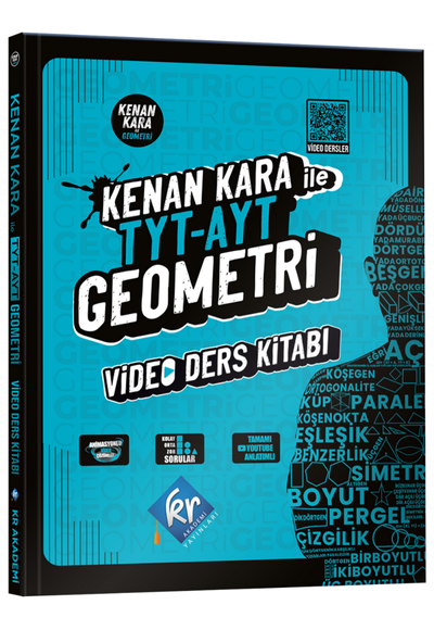 Kenan KARA ile TYT - AYT Geometri Video Ders Kitabı YKS Fotokopi