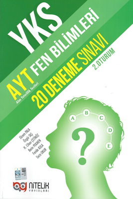 AYT Fen Bilimleri 20 Deneme Sınavı Nitelik Yayınları YKS Fotokopi