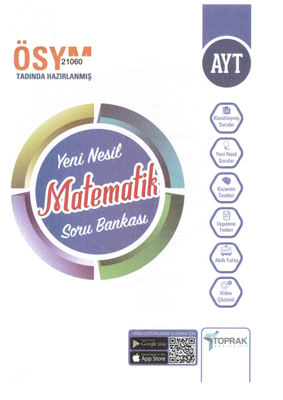 AYT YENİ NESİL MATEMATİK SORU BANKASI YKS Fotokopi